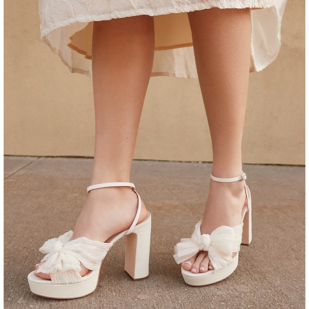 Loeffler Randall Natalia Knotted Platform Sandals